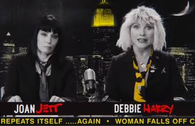 Rocklegendes Debbie Harry en Joan Jett in controversiële protestvideo