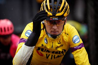 Robert Gesink naar ziekenhuis na val