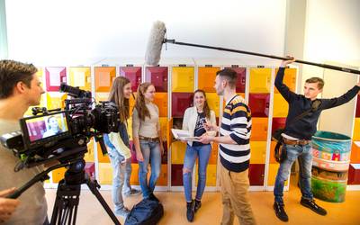 Leerlingen middelbare school ineens soapsterren
