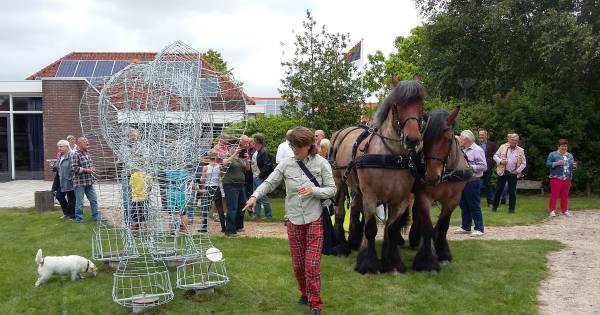 Trekpaard van staal is eindelijk thuis in Noordwelle