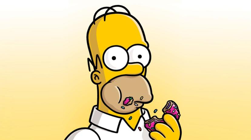 Homer uit The Simpsons
