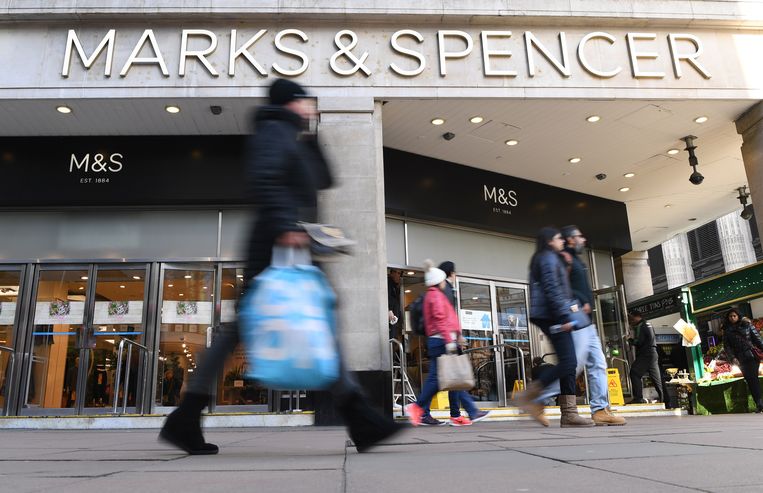 Een filiaal van Marks & Spencer in Londen.