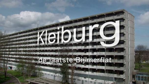 Kleiburg, de laatste Bijlmerflat