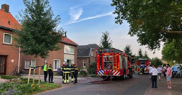 Brand in schuur achter woning in Lennisheuvel
