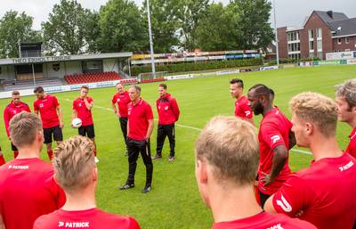 De Treffers oefent in het geheim tegen PSV