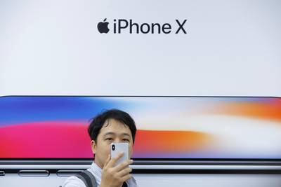 Vraag naar iPhone X valt tegen