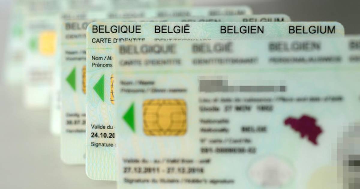 La nouvelle carte d'identité avec empreintes digitales testée dès mardi | Belgique | 7sur7.be