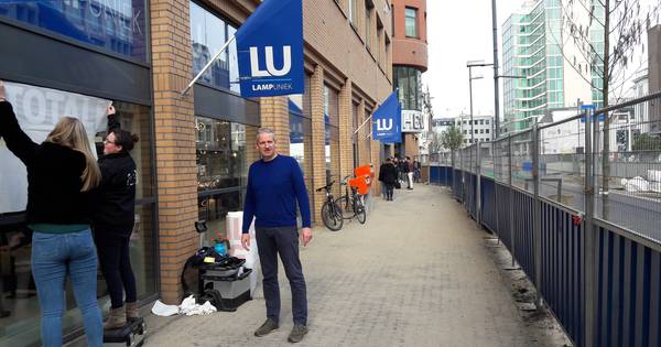 Lampenwinkel eerste 'slachtoffer’ van werkzaamheden Vestdijk, winkel