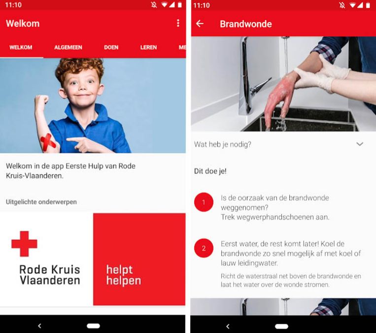 Ehbo Specialist In Je Broekzak Rode Kruis Lanceert Gratis ‘eerste Hulp App Multimedia Ihln 