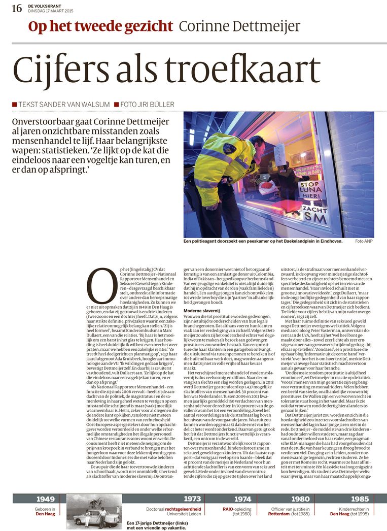 Wel geciteerd, maar niet geïnterviewd De Volkskrant