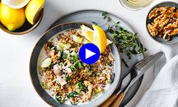 Risotto met een twist: vervang de rijst door linzen voor een gezondere 'linzotto’