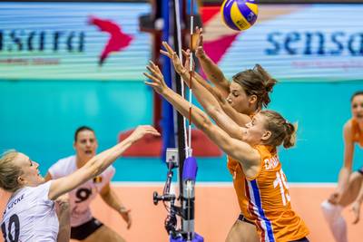 Volleybalsters veel te sterk voor België