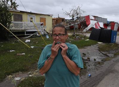 Slachtoffers orkaan Harvey smeken om hulp via Facebook en Twitter