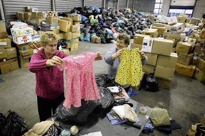 Hertme zamelt even geen kleding in