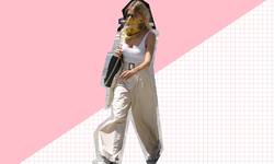 Sienna Miller gespot in beige broek van amper 39,99 euro (en jij kan hem ook nog shoppen!)