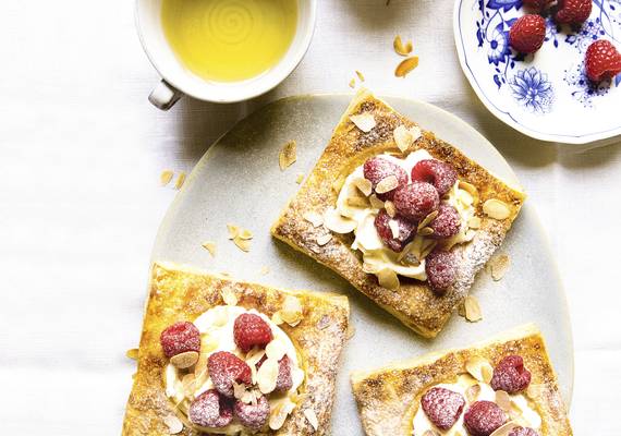 Frisse frambozentaartjes met mascarpone