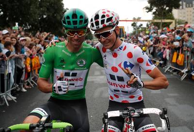 Sunweb vijfde ploeg ooit met dubbel groen-bollen