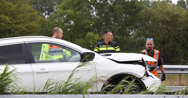 Automobilist gewond bij ongeluk op A2 bij Liempde.