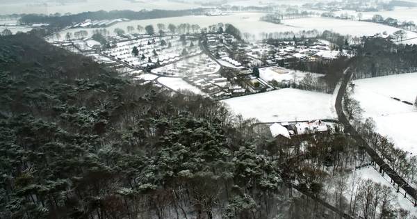 Een blik vanuit de toekomstige uitkijktoren van Luttenberg