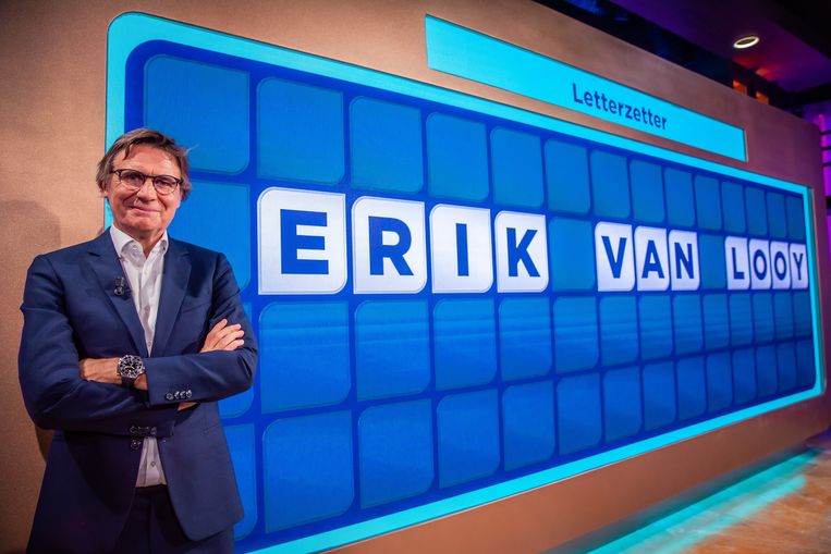 Vanavond is regisseur Erik Van Looy (58) letterzetter van dienst.