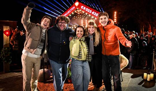 De Warmste Week ‘vlamde’ 9.033.435 euro bij elkaar voor mensen die onzichtbaar ziek zijn