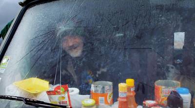 Zoon oud-bokser Rudi Lubbers is bij zijn vader, Rudi's vrouw naar het ziekenhuis
