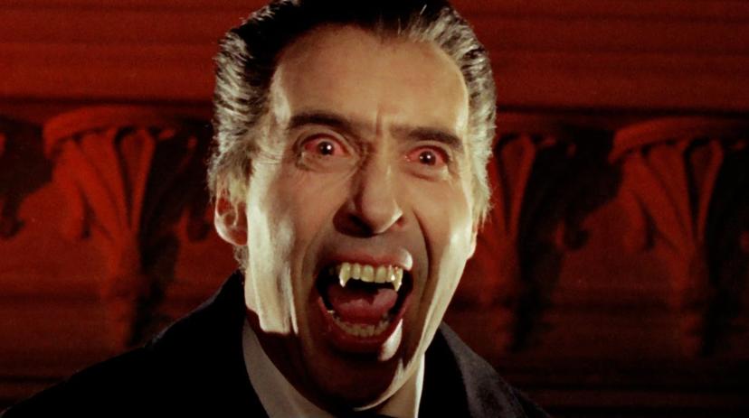 Christopher Lee als Dracula