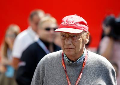 Lauda verlaat na drie maanden het ziekenhuis