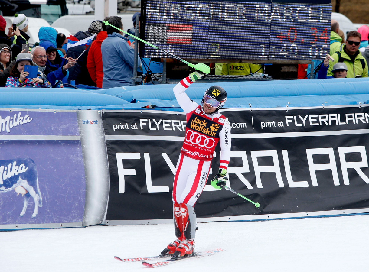 Hirscher pakt wereldbeker slalom, dagzege Matt | Foto ...