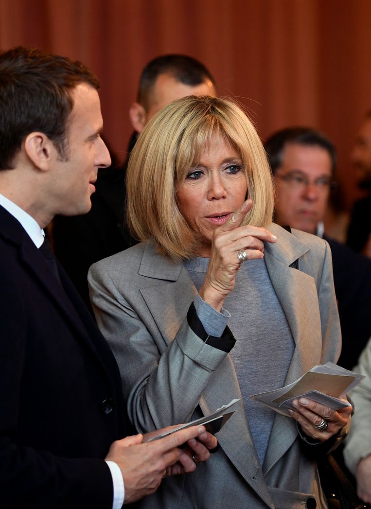 Brigitte Macron, kersverse Première Dame en 24 jaar ouder ...
