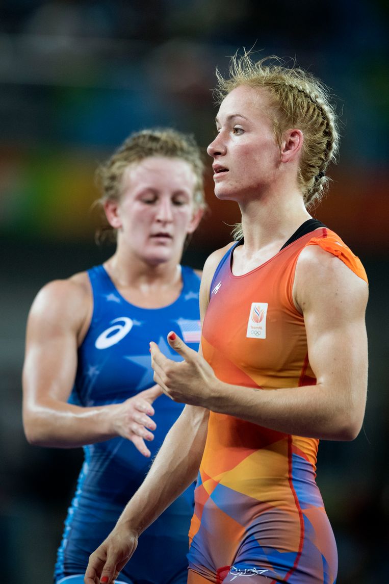 Worstelaarster Jessica Blaszka wil niet meer uitgemergeld op de