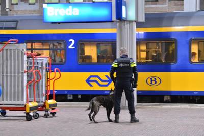 Internationale trein op station Breda ontruimd na Frans gesprek over ‘explosief’: loos alarm