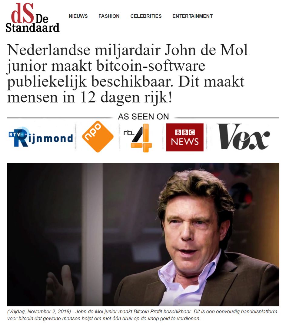 John de Mol (geen 'bitcoinmultimiljonair') klaagt Facebook ...