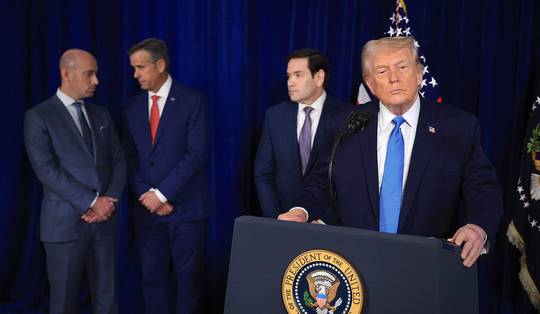 VS gaan Venezuela ‘voorlopig besturen’, zegt Trump: ‘Vicepresident bereid samen te werken, oppositieleider heeft niet voldoende steun’