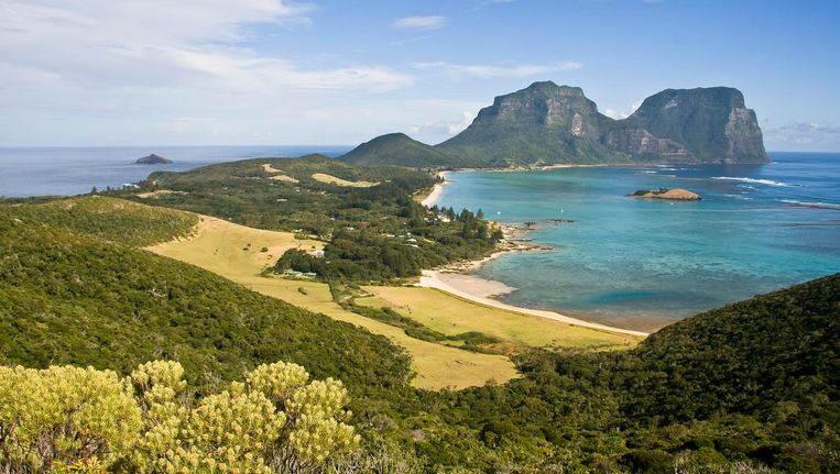 Het eiland Lord Howe