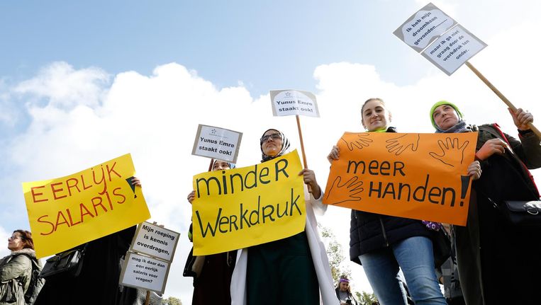 docenten voortgezet onderwijs dreigen met actie het parool