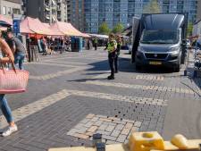 Markt Helmond gesloten wegens grote toeloop