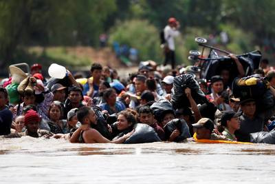 VS stuurt leger naar Mexicaanse grens om migranten te stoppen
