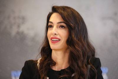 Amal Clooney wil nieuw tribunaal in Den Haag