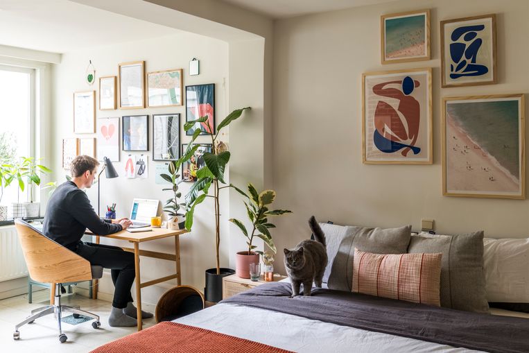 Working from home in style: ‘My desk can be seen’