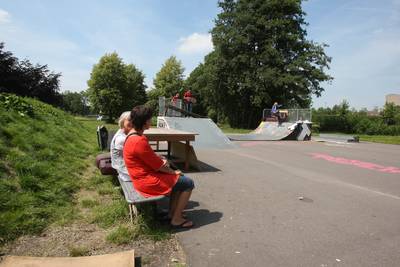 Sportservice en skaters slaan handen ineen in Stadspark Veenendaal