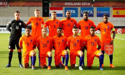 Oranje Onder 17 al zeker van kwartfinale na zege op Spanje