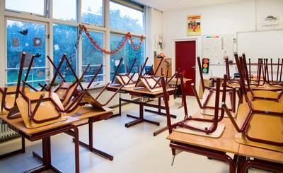 Leraren leggen definitief werk neer op 6 november