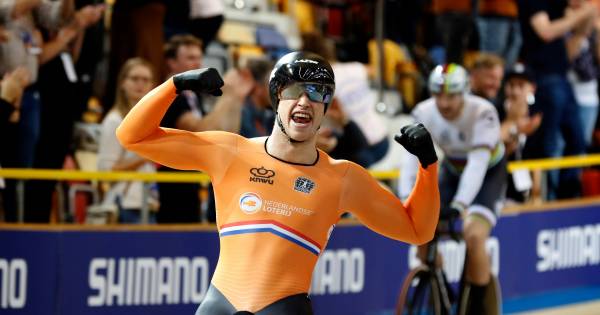 Lavreysen verovert op keirin wél de Europese titel - AD.nl