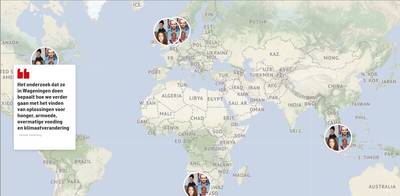 Over heel de wereld is de WUR een begrip