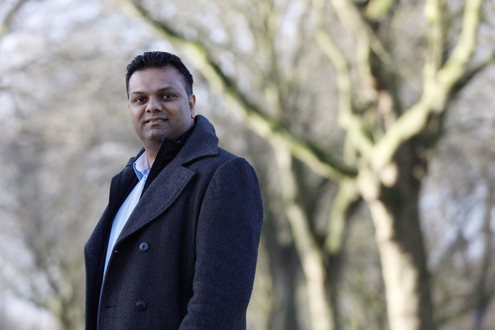 Richard Moti, welfare alderman in Rotterdam.