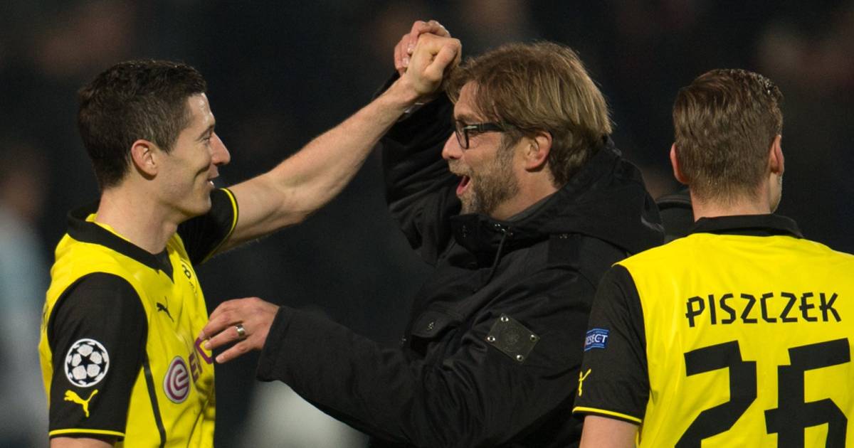 Lewandowski looks back on betting with Klopp: "Fifty euros ...