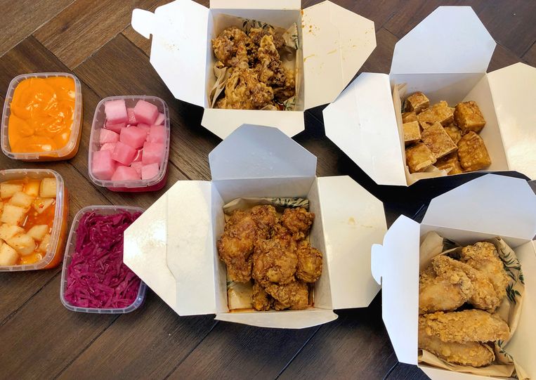 Man, wat is dat vlees van Gangnam Chicken mals