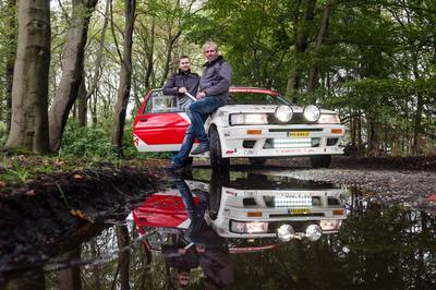 Conrad Rally in de eigen 'achtertuin' van Dries Bosch