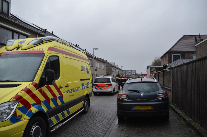 Hulpdiensten in de Vogelwikke in Swifterbant.